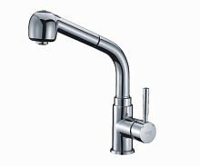Смеситель WasserKRAFT 4166 Main для кухни, с выдвижной лейкой, хром Смеситель WasserKRAFT 4166 Main для кухни, с выдвижной лейкой, хром