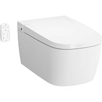 Унитаз Vitra 5674B003-6194 (стар. 5674B003-6104) V-Care Comfort подвесной 38х60 см, интеллектуальный, с сиденьем, белый Унитаз Vitra 5674B003-6194 (стар. 5674B003-6104) V-Care Comfort подвесной 38х60 см, интеллектуальный, с сиденьем, белый