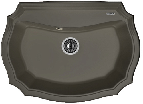 Мойка для кухни Florentina 20.360.E0770.302 Эмилия 77х55 см, антрацит Мойка для кухни Florentina 20.360.E0770.302 Эмилия 77х55 см, антрацит снят с производства
