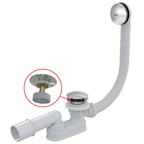 Сифон для ванны Alca Plast  A507CKM