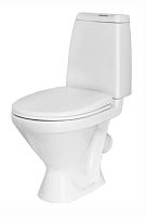 Унитаз-компакт Sanita WC.CC/Kama/1-P/WHT.G/S1 Кама Стандарт напольный 35х65 см, с сиденьем, белый S1 Унитаз-компакт Sanita WC.CC/Kama/1-P/WHT.G/S1 Кама Стандарт напольный 35х65 см, с сиденьем, белый S1
