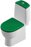 Унитаз Sanita Luxe BSTSLCC09130522 Best Color Green напольный 35х62 см, с сиденьем, белый Унитаз Sanita Luxe BSTSLCC09130522 Best Color Green напольный 35х62 см, с сиденьем, белый