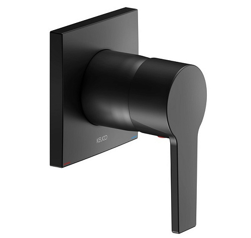 Смеситель Keuco 51151370002 Edition 11 встраиваемый, однорычажный DN 15, черный матовый купить недорого в интернет-магазине Керамос