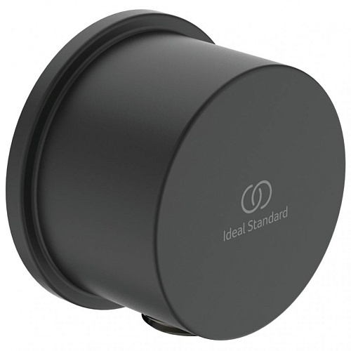 Подключение Ideal Standard BC808XG Idealrain для душевой лейки 1/2", Silk Black (черный шелк)