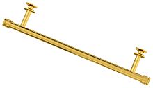 Полка Сунержа 03-2012-0370 прямая (L - 370 мм) н/ж для ДР Полка Сунержа, золото