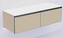 Тумба под раковину Armadi Art QUATRO 790-M2-140(70+70)-D-A-LED