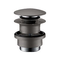 Набор Hansgrohe для слива push-open для раковины и биде 50100340, шлифованный черный хром