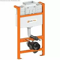 Инсталляция KKPol ZSP/M430/0.1/K (350/ZPW/511-00-00) Professional для унитаза низкая, 89х51х15.5 см