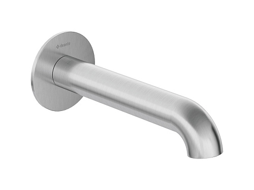 Излив Deante NQS_F81K Silia для ванны 205 мм, сталь Излив Deante NQS_F81K Silia для ванны 205 мм, сталь