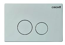 Панель смыва Creavit GP9002.07 Terra для унитаза, накладная, холодный серый матовый