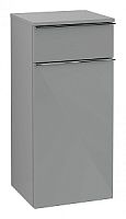 Шкаф Villeroy & Boch A95001RA Venticello боковой, Glass Glossy Grey