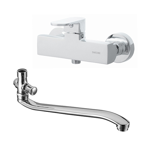 Смеситель для ванны Swedbe LYNX K2355 Смеситель для ванны Swedbe LYNX K2355