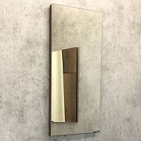Зеркало Comforty 00-00001222 Асти подвесное 40х70 см, дуб темно-коричневый