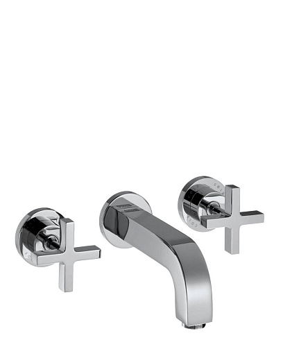 Смеситель для раковины, на 3отв., стеновой Hansgrohe Citterio 39313000