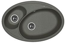Мойка для кухни Florentina 20.265.E0780.102 Селена 78х51 см, черная
