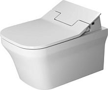 Чаша унитаза Duravit 2561590000 P3 Comforts SensoWash Rimless подвесного, без смывного края, вкл. крепление Durafix, включая компоненты для SensoWash