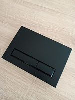 Смывная клавиша KKPol 350/PPC/142-00-07 M08 для инсталляции, черный матовый/черн глянец/черный матовый Смывная клавиша KKPol 350/PPC/142-00-07 M08 для инсталляции, черный матовый/черн глянец/черный матовый