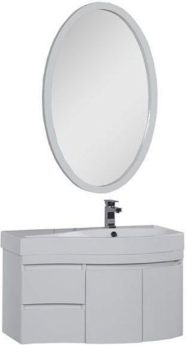 Комплект мебели Aquanet 00169345 Сопрано для ванной комнаты, белый купить недорого в интернет-магазине Керамос