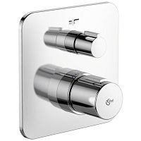 Смеситель Ideal Standard A6345AA Tonic II для ванны/душа термостатический, индивидуальный, Chrome (хром) Смеситель Ideal Standard A6345AA Tonic II для ванны/душа термостатический, индивидуальный, Chrome (хром)