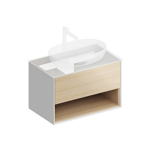 Тумба KERAMA MARAZZI PLAZA MODERN PLB.M.80.1\OAK.V купить недорого в интернет-магазине Керамос