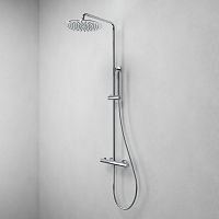 Душевая система с термостатом ABELSBERG Fluida SNS75103CH