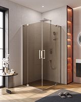 Душевой уголок CEZARES SLIDER-A-2-100/110-BR-Cr Душевой уголок CEZARES SLIDER-A-2-100/110-BR-Cr