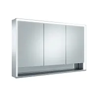 Зеркальный шкаф Keuco 14305171304 Royal Lumos, 73.5х120 см, серебристый анодированный