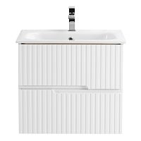 Тумба Cezares DUET-600-2C-SO-BL Duet под раковину, белый