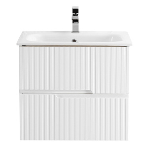 Тумба Cezares DUET-600-2C-SO-BL Duet под раковину, белый