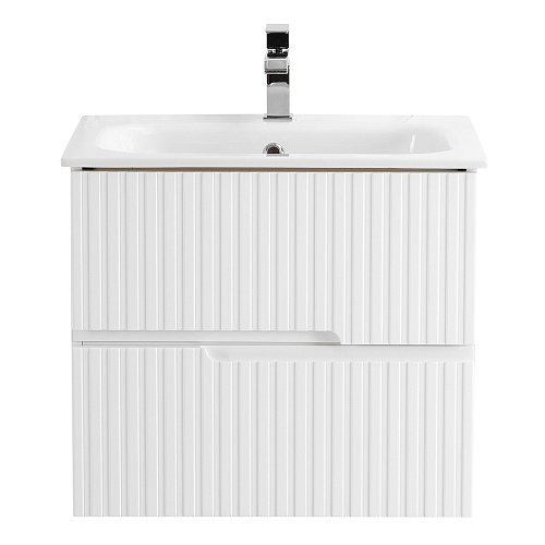 Тумба Cezares DUET-600-2C-SO-BL Duet под раковину, белый купить недорого в интернет-магазине Керамос