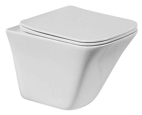 Комплект Унитаз+Сиденье BelBagno MARMI BB052CHR/BB052SC