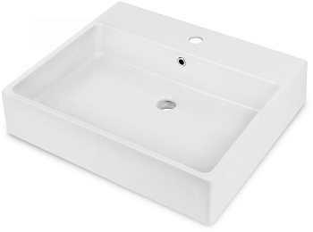 Раковина Deante CDT_6U6S Temisto на столешницу 60x50 см, белая