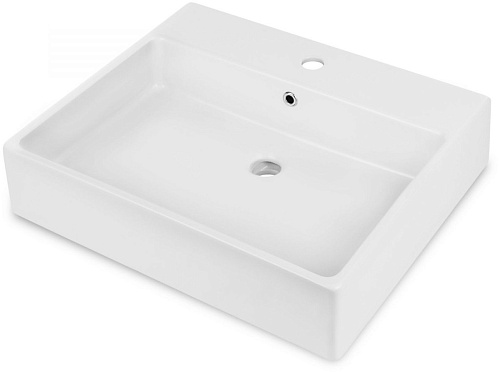 Раковина Deante CDT_6U6S Temisto на столешницу 60x50 см, белая Раковина Deante CDT_6U6S Temisto на столешницу 60x50 см, белая