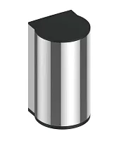 Дозатор Keuco 14956010637 Plan дезинфицирующих средств, хром/темно-серый