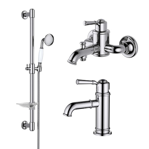 Комплект для ванны и душа Aquatek КЛАССИК AQUATEK AQ1530CR