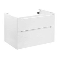 Тумба Aquanika AQW795156WRU87 WOOD под раковину 80х55 см подвесная, белый