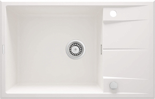 Мойка Deante ZQE_A11B Eridan кухонная гранитная 78x50 см, алебастр Мойка Deante ZQE_A11B Eridan кухонная гранитная 78x50 см, алебастр