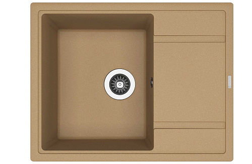 Мойка для кухни Florentina 20.125.C0650.306 Липси 65х51 см, с крылом, капучино снят с производства