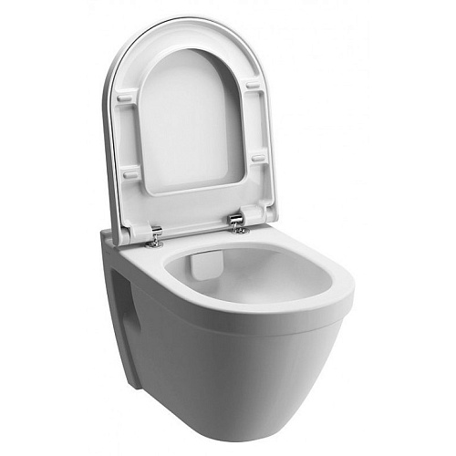 Чаша унитаза Vitra 7740B003-0075 S50 Rim-Ex подвесного 36х52 см, безободковый, белый Чаша унитаза Vitra 7740B003-0075 S50 Rim-Ex подвесного 36х52 см, безободковый, белый