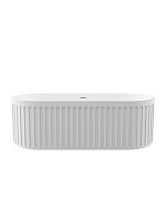 Ванна из искусственного камня BelBagno Boheme BB-BOHEME-170-75-55-SSB