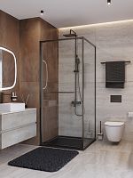 Душевой уголок Cezares LUX LUX-AH-FS-1-90/100-C-GM