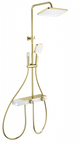 Душевая система с термостатом Wonzon & Woghand WW-B4161-BG Душевая система с термостатом Wonzon & Woghand WW-B4161-BG