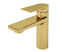 Смеситель WasserKRAFT 5503 Aisch для умывальника, матовое золото Смеситель WasserKRAFT 5503 Aisch для умывальника, матовое золото