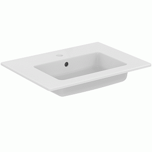 Раковина Ideal Standard E066801 Tempo Vanity встраиваемая 60х45 см, с 1-м отверстием под смеситель, Euro White (евробелый)