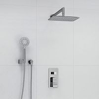 Встраиваемый комплект WasserKRAFT A14131 для душа с верхней душевой насадкой и лейкой Встраиваемый комплект WasserKRAFT A14131 для душа с верхней душевой насадкой и лейкой