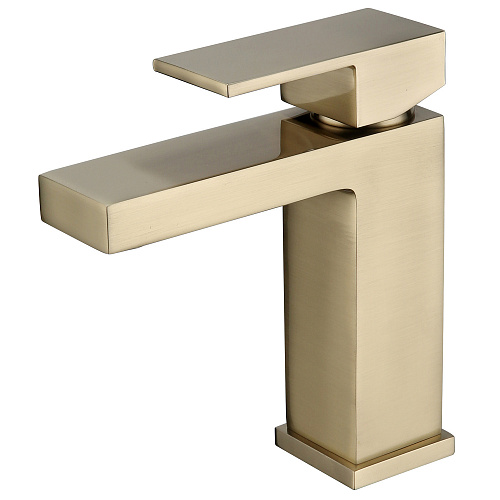 Смеситель ABBER AF8210G Daheim для раковины, золото матовое Смеситель ABBER AF8210G Daheim для раковины, золото матовое