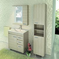 Тумба Comforty 00-00004136349 Марио напольная 75х47 см, с раковиной Quadro 75, сосна лоредо Тумба Comforty 00-00004136349 Марио напольная 75х47 см, с раковиной Quadro 75, сосна лоредо