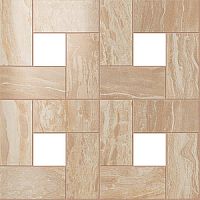 Мозаика Atlas ConcordeRus Supernova Marble Woodstone Champagne Mosaic Lap / Вудстоун Шампань Мозаика Лаппато 45x45 (S.M.WoodstoneChampagneMosaicLap/С.М.ВудстоунШампаньМозаикаЛаппато)