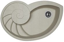 Мойка для кухни Florentina 20.350.E0820.305 Наутилус 82х53 см, с крылом, серая Мойка для кухни Florentina 20.350.E0820.305 Наутилус 82х53 см, с крылом, серая