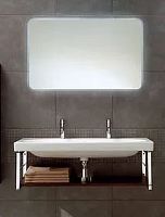 Зеркало настенное, с подсветкой Luminor LUMINOR Ambilight 800*1000+ сенсорный выключатель(круг)+ подогрев зеркала+Комплект подвеса с регулировкой